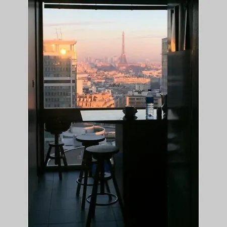 Unique View On The Eiffel Tower At Montparnasse Appartement *